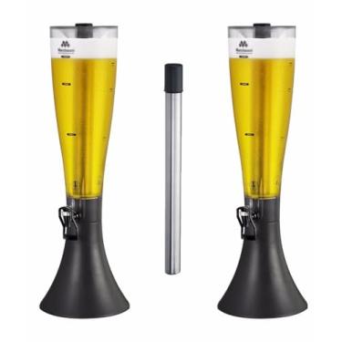 Imagem de Kit 2 Torre De Chopp 3,5 Litros + Refil Extra Marchesoni