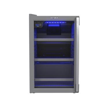 Imagem de Cervejeira Venax 82L Blue Light Cinza Porta Invertida