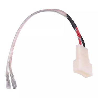 Imagem de Adaptador de cabo automotivo com pinça  cabos adaptadores de fio de alto-falante frontal para toyota