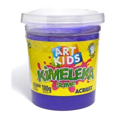 Imagem de Kimeleka Slime Art Kids Acrilex 180g - Não Tóxico