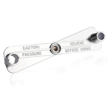 Imagem de IHOTDER Ferramenta de desconexão de linha de combustível de tesoura, 9,5 mm e 5/40.6 cm, ferramenta de desconexão rápida multiuso para linha AC, linha de combustível, mangueira de aquecedor,