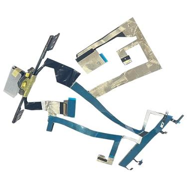 Imagem de Huasheng Suda Dobradiça de tela LCD com cabo EDP de substituição para Lenovo KB240 thinkBook Plus G4 IRU 21JJ DC02C010J00 EC2Z700E00 AM2Z7000500