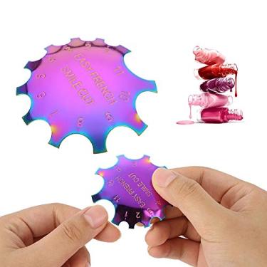 Imagem de Modelo de arte em unhas, ferramenta de molde de arte de unhas, cortador de linha de sorriso, borda fácil, sorriso, francês, sorriso, linha, corte de borda, molde de manicure