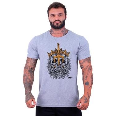 Imagem de Camiseta Tradicional Manga Curta MXD Conceito Poseidon Rei Dos Mares-Masculino