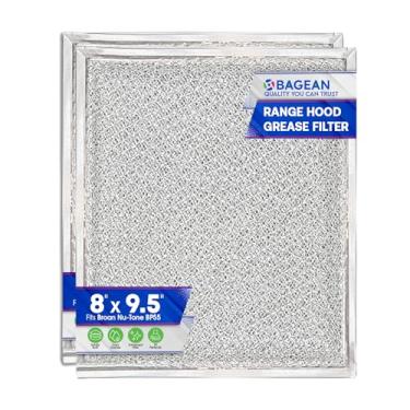 Imagem de Filtro de substituição para exaustor Braun Nu-Tone BP55 filtro de graxa 20,3 x 24,1 cm - Filtro de ventilação de tela de alumínio para exaustor - Filtros de graxa da entrada do fogão de cozinha (2)
