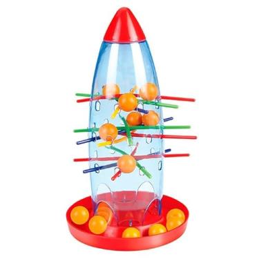 Imagem de Jogo Tira Varetas Foguete Brinquedo Tira Palitos 15cm para criança