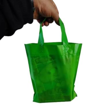 Imagem de Sacolas plásticas modelo alça fita, 15 micras de espessura alta densidade tratadas para impressão