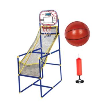 Imagem de Colaxi Jogo de basquete arcade infantil Suporte de basquete infantil Cesta de basquete para meninos e meninas de 3 a 12 anos Fácil de montar, Branco