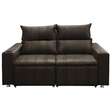 Imagem de Speciale Home - Sofá 2 lugares Retrátil e Reclinável Madri 1,80M - Suede
