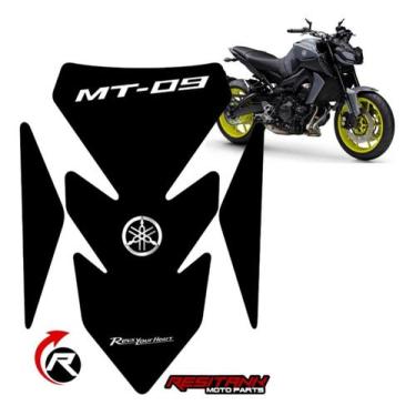 Imagem de Adesivo Tank Pad Resinado Para Tanque Moto Mt-09 - Resitank, NP075