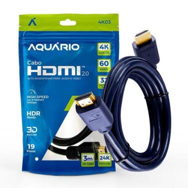 Imagem de Cabo Hdmi 2.0 4k Hdtv 3m Blindado Video Game Notebook Tv  - Fornecedor