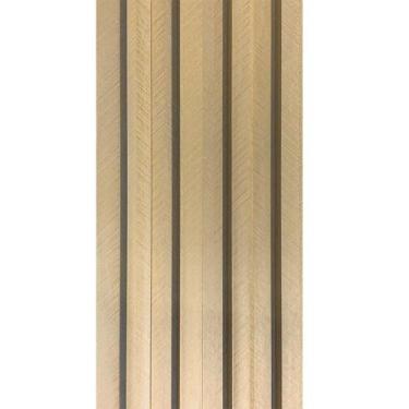 Imagem de Kit 15 Painel Ripado Prime Madeira PVC Maranta Cerrado 2,9m x 16cm - O