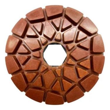 Imagem de Lixa Ceramica Poliborda 125mm Polir Granito Mármore Para Mármoraria - 