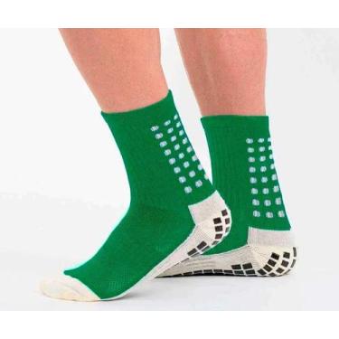 Imagem de Meia Prosocks 15645 Antiderrapante, Verde, Amarelo, 37/44