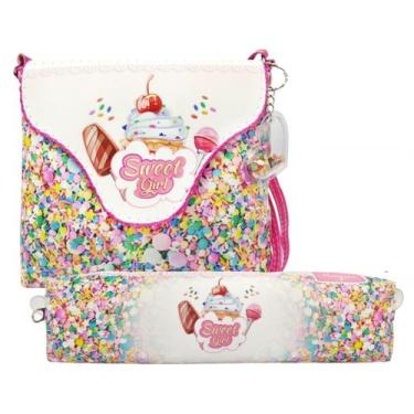 Imagem de Kit Infantil Bolsa e Estojo Docinhos, Magicc