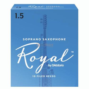 Imagem de Palheta Sax Soprano Rico Royal 1,5 - Unitario