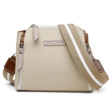 Imagem de Bolsa Feminina Transversal De Obro Tiracolo Casual Passeio Necessaire 