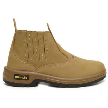 Imagem de Botina Masculina Agrícola Couro Nobuck Legítimo Exclusica - Bretão Boo