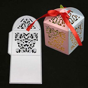 Imagem de Adies, caixa de presente vazada, recortes de metal, caixa de presente de borboleta, casamento, doces, corte, estêncil, faça você mesmo, álbum de fotos, álbum de fotos decorativo em relevo, fabricação