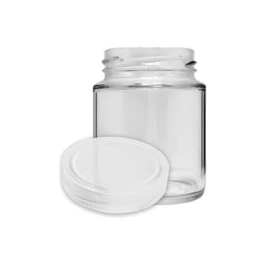 Imagem de 5 Potes De Vidro Belém 240ml Tampa Plástica P/ Leite Materno - Embalev