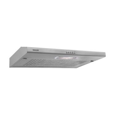 Imagem de Depurador de Ar Suggar Slim 80cm 105w 3 Velocidades Prata 110V DI80