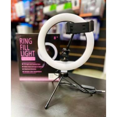 Imagem de ring light 8 20 cm - ring fill light 