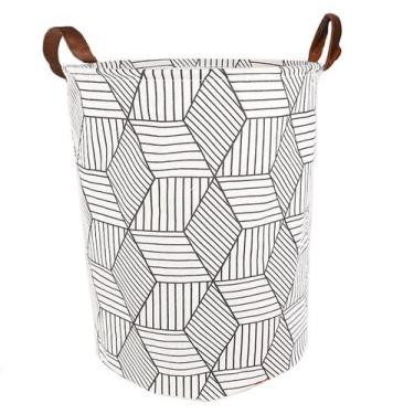 Imagem de Cesto Organizador Roupa Suja Brinquedos Dobrável  60 litros vários mod