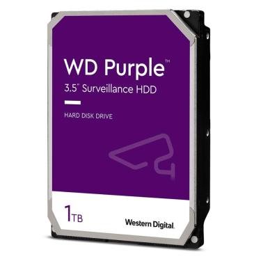Imagem de HD 1 TB SATA 3 - 64MB Cache - Western Digital Purple Surveillance - WD10PURX