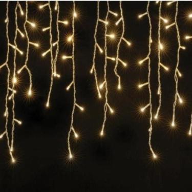 Imagem de Pisca Pisca Cascata 200 Led Branco Quente 8 Funções Lumina Home