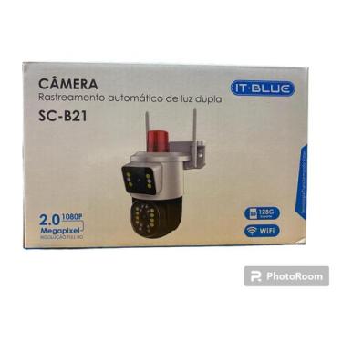 Imagem de Camera Para Monitoramento  IP Com Rastreamento de Luz Dupla - ITBLUE