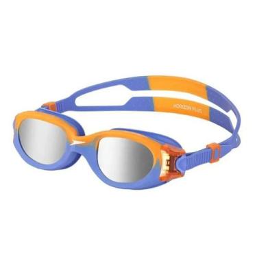 Imagem de Óculos De Natação Speedo Horizon Plus - Lente Espelhada, Unico, Azul, 