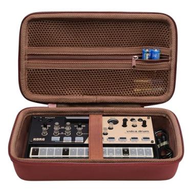 Imagem de L LTGEM Estojo Rígido Ltgem para Bateria Eletrônica Korg, Sintetizador Korg Fm, Sampler Digital Korg Volca Sample2 E Muito Mais (Somente Estojo)