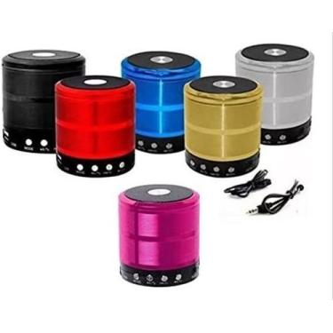 Imagem de Mini Caixa De Som Bluetooth Speaker Ws 887 - Bc Bora Colega Shop