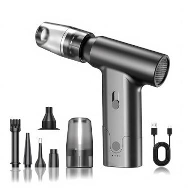 Imagem de Espanadores de ar comprimido - kit de limpeza de teclado - não enlatado - substitui lata de ar comprimido - soprador a jato seco - soprador de ar para secador de carro - espanadores de policarbonato