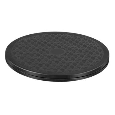 Imagem de CTTZCKJ Susan preguiçosa de 10 polegadas com rolamentos de esferas de aço, suporte giratório giratório resistente, plataforma giratória susan preguiçosa para monitores de tela plana, TVs, va