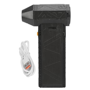 Imagem de Blower de jato de duster de ar comprimido 130000rpm mini ventilador de soprador de bateria para secador de carros ferramenta de limpeza portátil com poderoso motor sem escova e