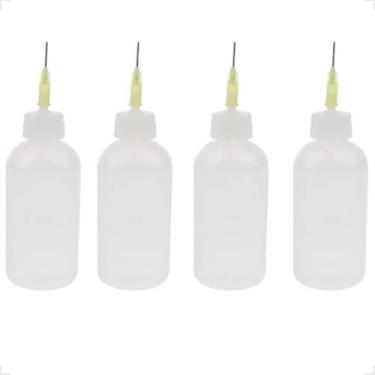 Imagem de Dispenser Com Ponta De Agulha Para Fluxo Álcool Isopropílico Cor Transparente Frasco 50ml (4)