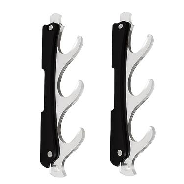 Imagem de Suporte para espada de 3 níveis, suporte para espada de parede, suporte para exibição de espada, suporte para parede Katana, suporte para sabre de luz, suporte para espada de samurai, suporte para exi