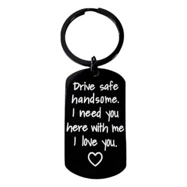 Imagem de Chaveiro Drive Safe para Dia dos Namorados, Chaveiro Drive Safe Presente Dia dos Pais, Acessórios de vestuário, Dia dos Namorados, Multicolorido, A