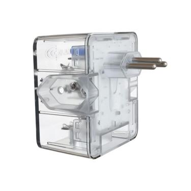 Imagem de Protetor Contra Raios iClamper Energia 3 - 3 Tomadas - DPS - Tecnologia LCF - Transparente - 26788