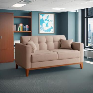 Imagem de Sofá 2 Lugares Daxton Linho Cru - Mobly