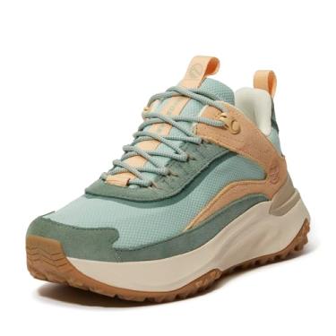 Imagem de Timberland Tênis feminino Motion Access Low Lace-Up impermeável, Malha verde claro, 34