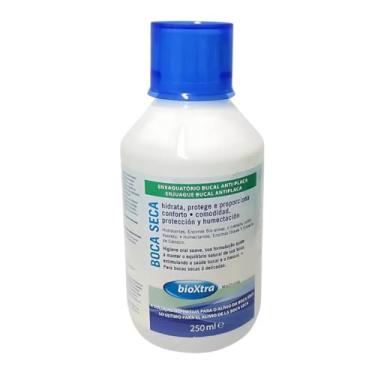 Imagem de Enxaguante Bucal BioXtra Boca Ressecada 250ml Solução Hidratante Saliva Artificial Secura Oral