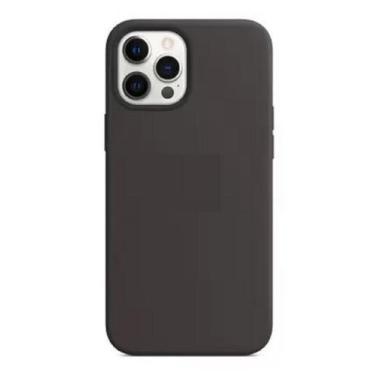 Imagem de Capa Capinha Case Aveludada Compatível com Iphone 12 Pro Max - Silicon