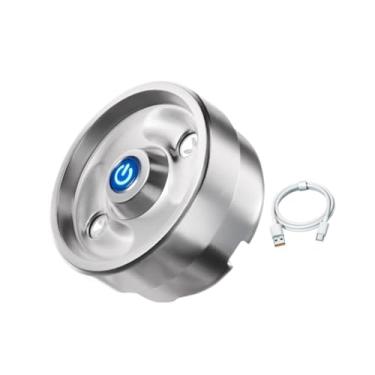 Imagem de Colaxi Badminton Shuttlecock umidificador Badminton Ball Steamer Manutenção Profissional Match Match Birdie Storage Storage Tube Tubo, Cinza Prateado