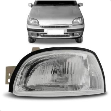 Imagem de Farol para Renault Clio 1996 1997 1998 1999 - VIC, Esquerdo