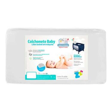 Imagem de Colchonete Para Berço Desmontável I Baby Branco