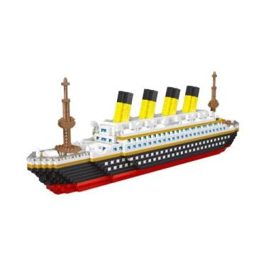 Imagem de Conjunto De Blocos De Construção Em Forma De Navio Titanic, Brinquedos
