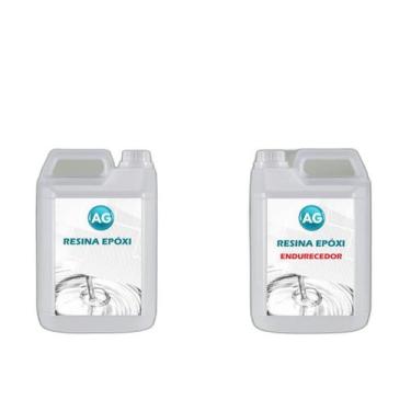 Imagem de Resina Epóxi 1Kg + Cor Sólida Branco Papiro Ral9018 Ag Alta - Resinas 