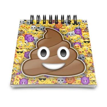Imagem de Bloco de Anotações Emoticon - Emoji Cocozinho Poop - Yaay